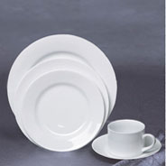 White Rimmed China